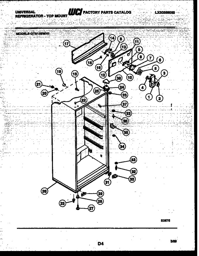 Diagram for GTN155WHE1