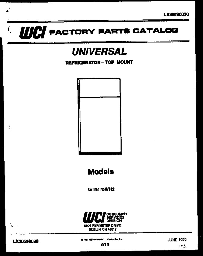 Diagram for GTN175CH2