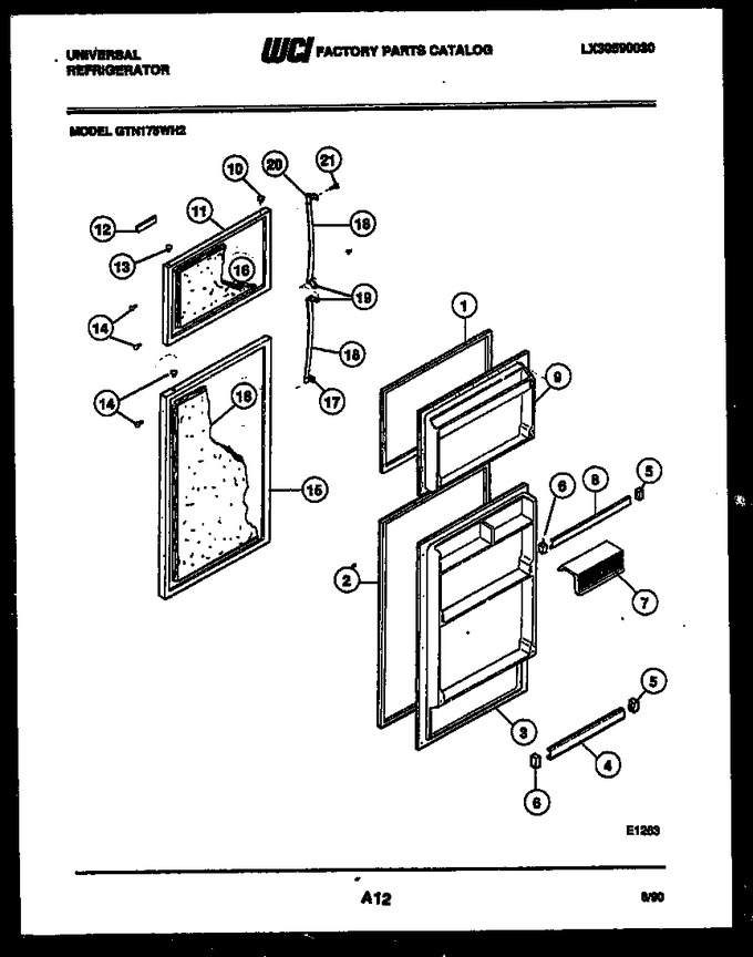 Diagram for GTN175WH2-45