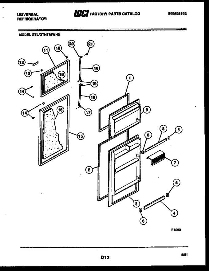 Diagram for GTN175WH3-00