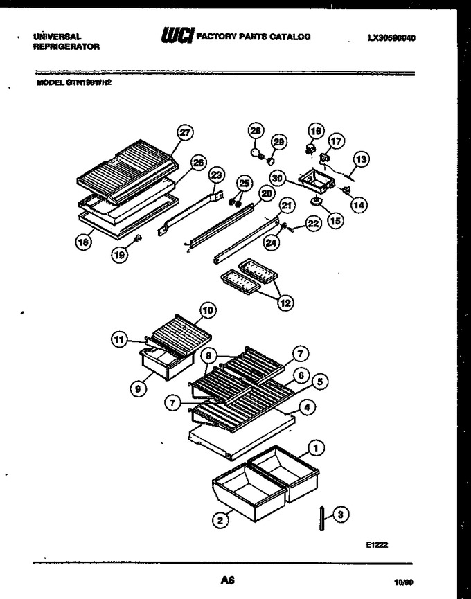 Diagram for GTN198WV2