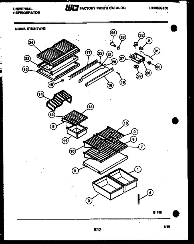 Diagram for GTN217CH2