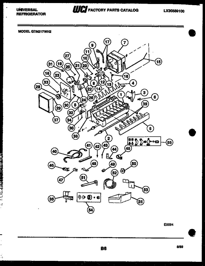 Diagram for GTN217WHL2