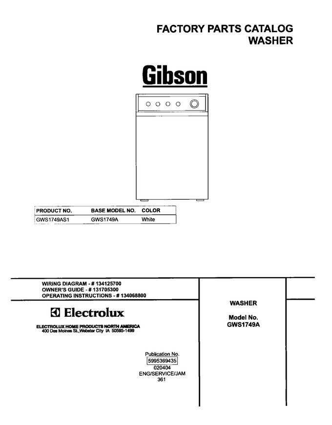 Diagram for GWS1749AS1