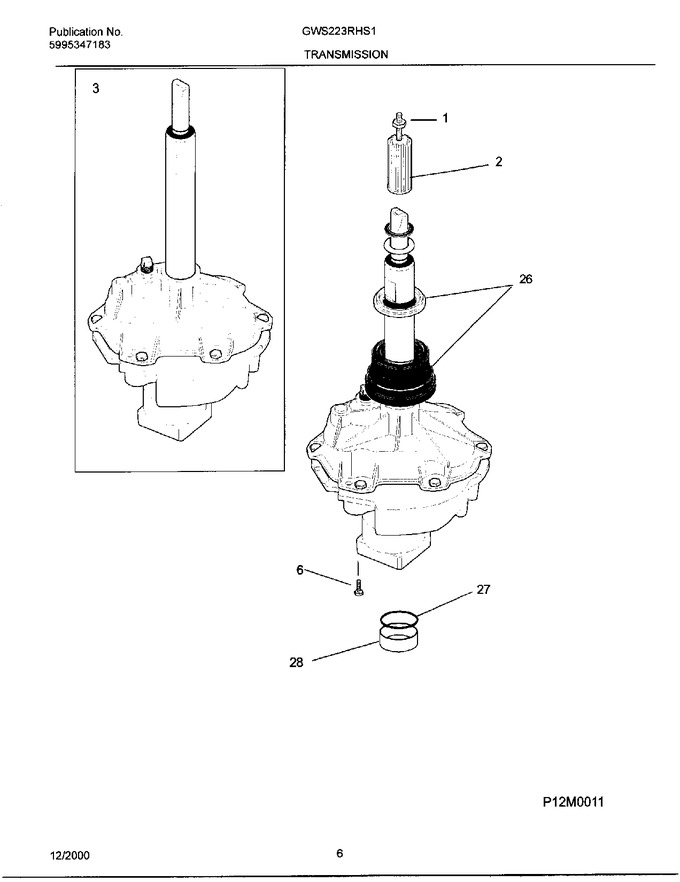 Diagram for GWS223RHS1