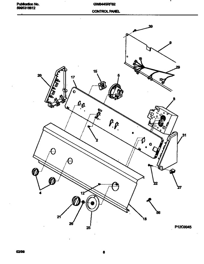 Diagram for GWS445RFS2