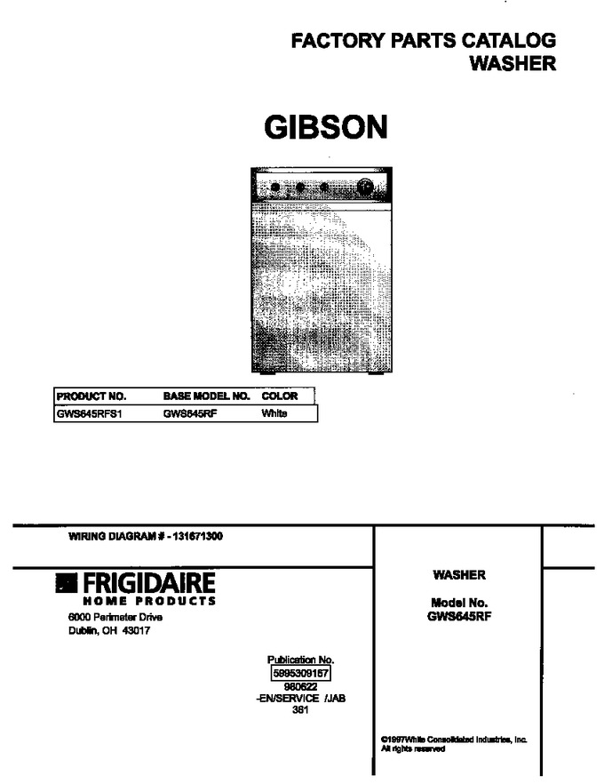 Diagram for GWS645RFS1