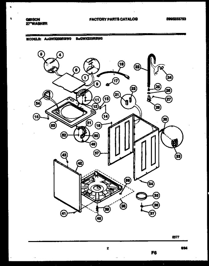 Diagram for GWX223RBW0