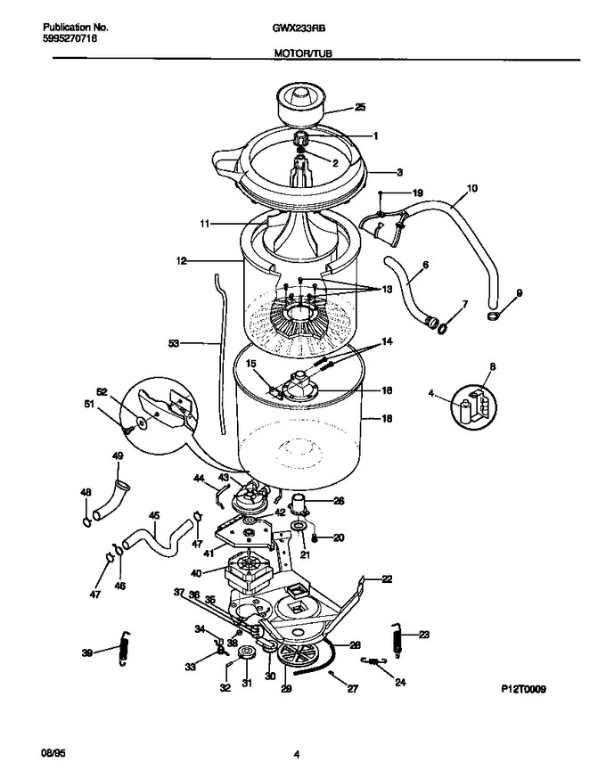 Diagram for GWX233RBS0