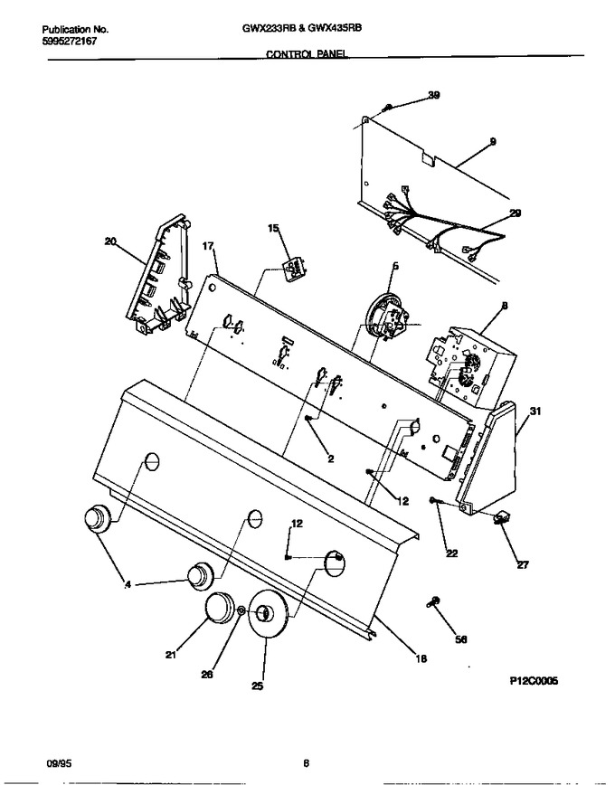 Diagram for GWX435RBW3