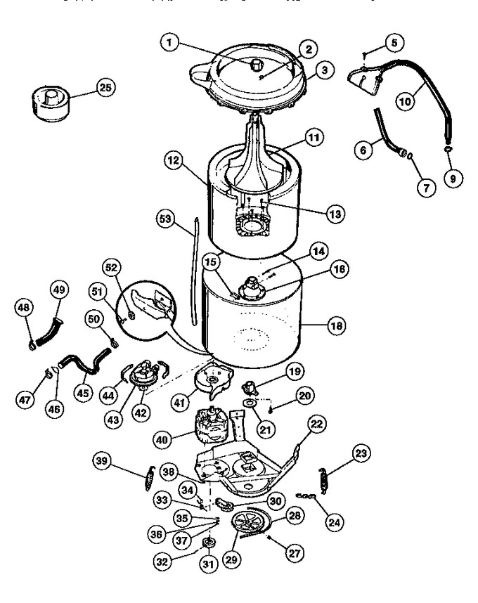 Diagram for GWX435RBW1