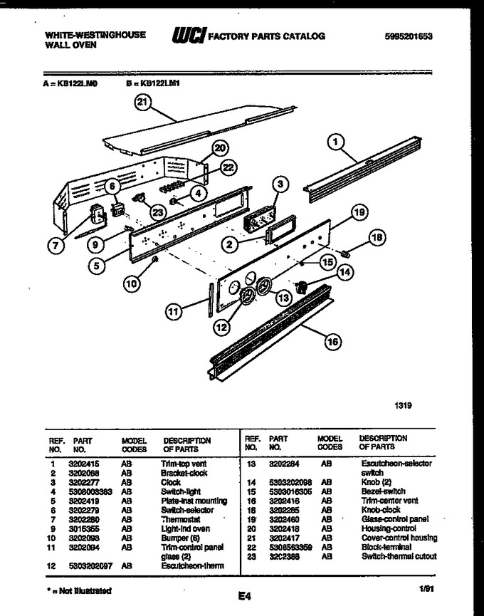 Diagram for KB122LM1