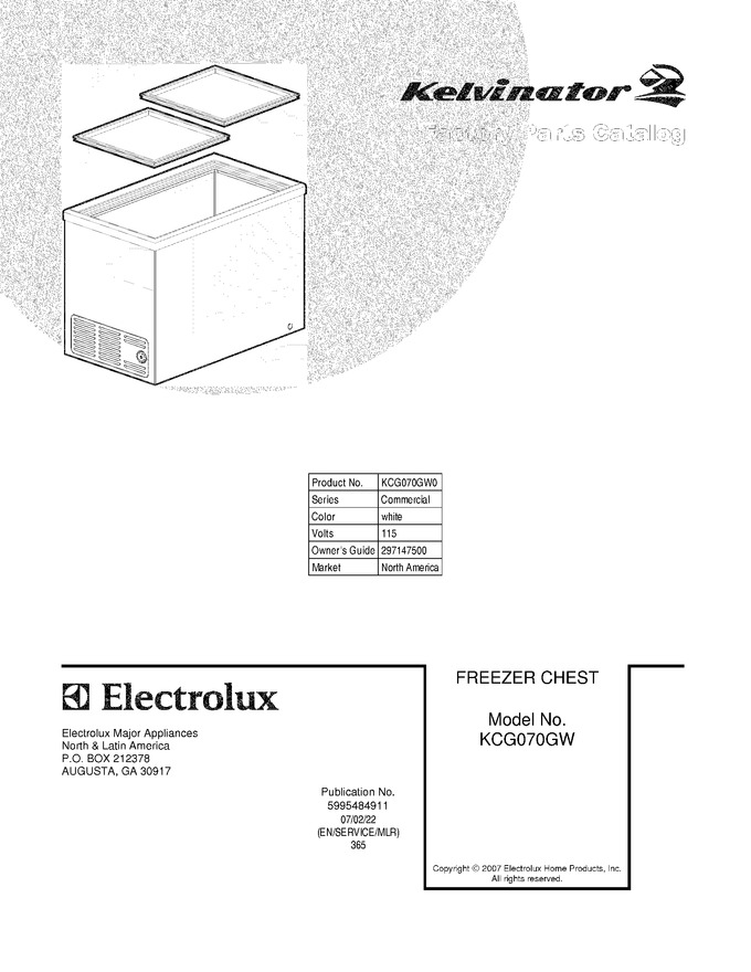 Diagram for KCG070GW0