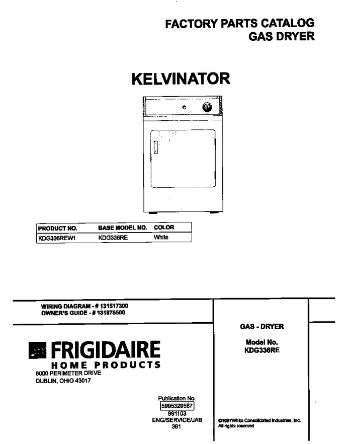 Diagram for KDG336REW1