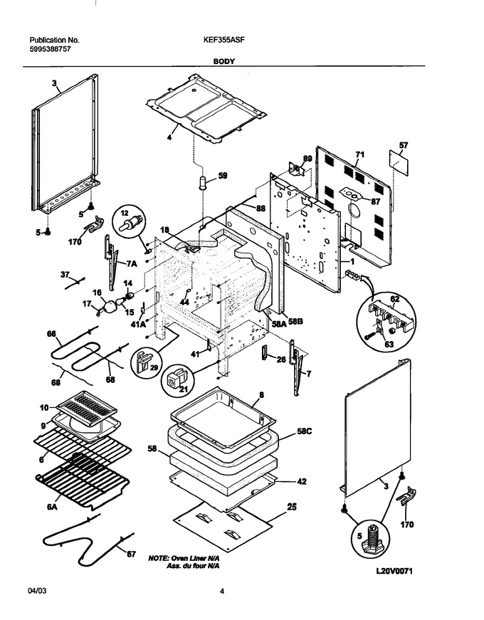 Diagram for KEF355ASF