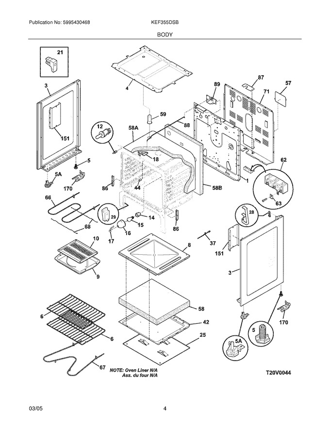 Diagram for KEF355DSB