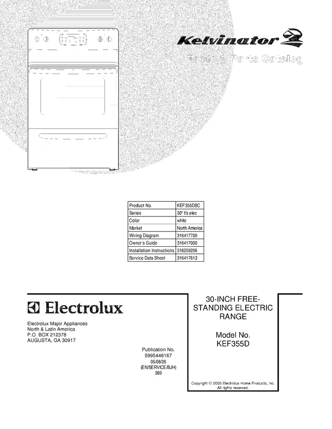 Diagram for KEF355DSC