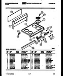 Diagram for 02 - Backguard And Cooktop Parts