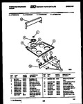 Diagram for 02 - Backguard And Cooktop Parts