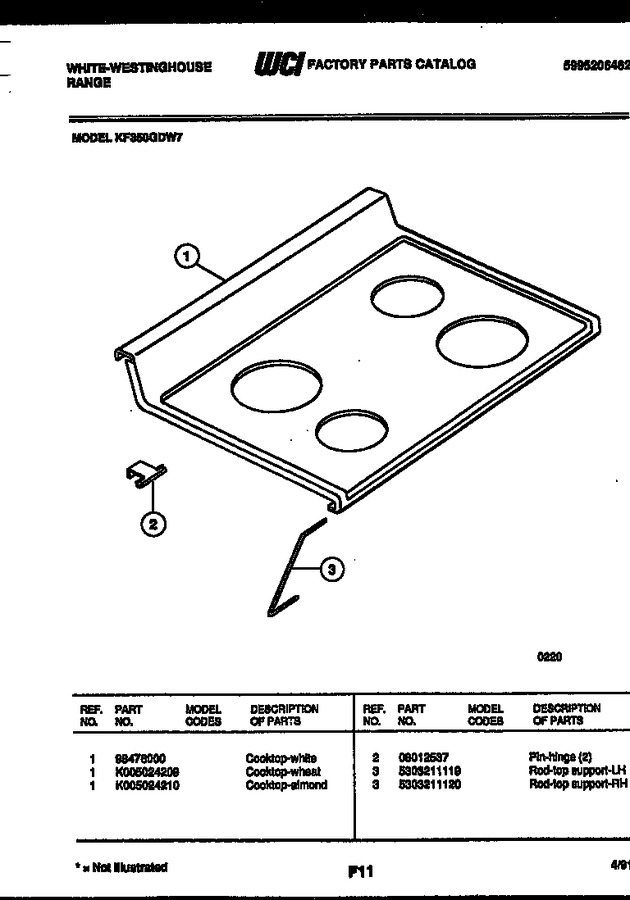 Diagram for KF350GDW7