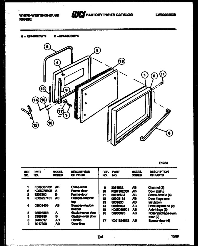 Diagram for KF440GDF4