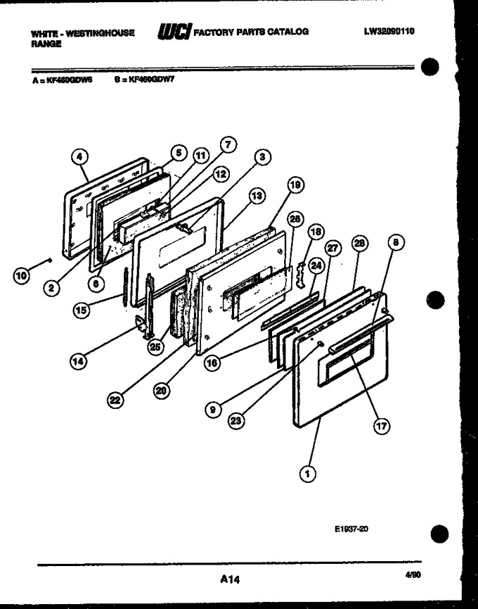 Diagram for KF460GDH6