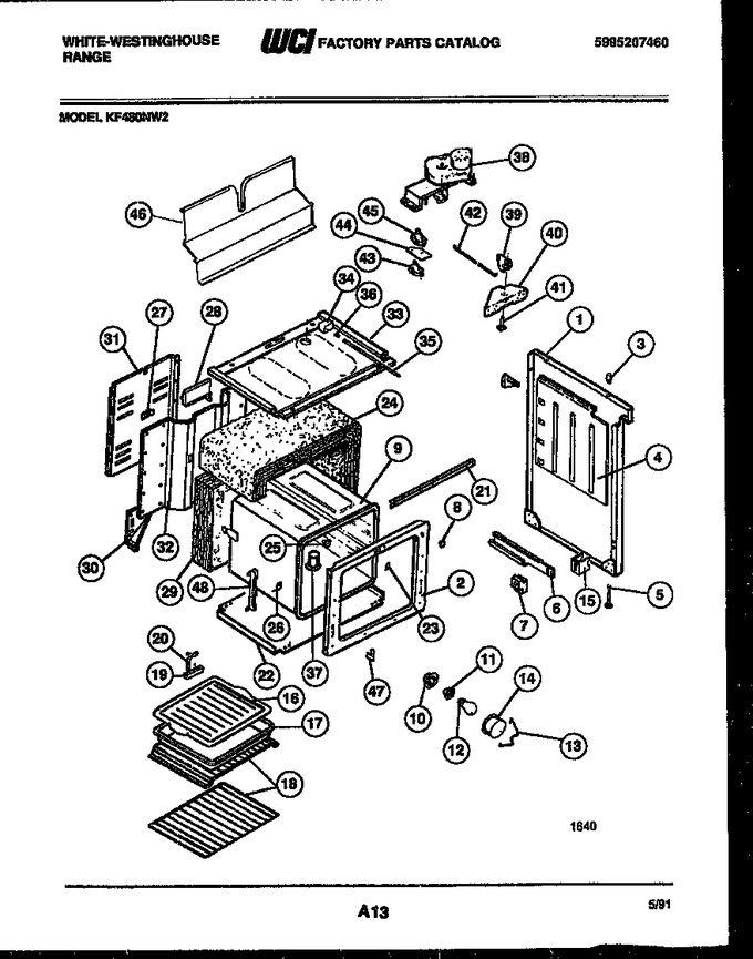 Diagram for KF480NW2