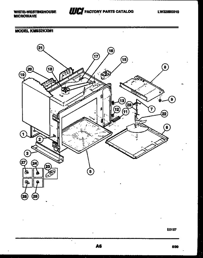 Diagram for KM932KXM1