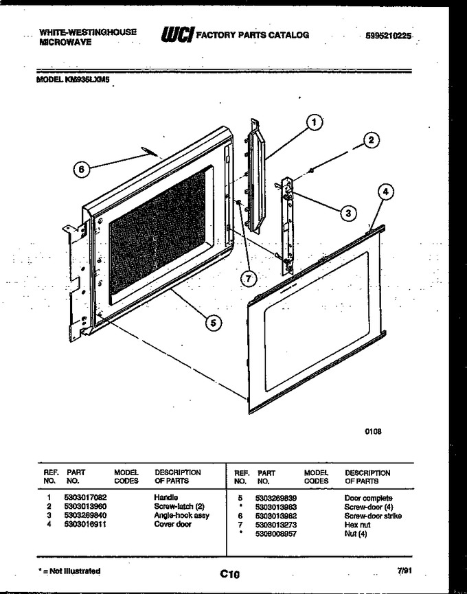 Diagram for KM935LXM5