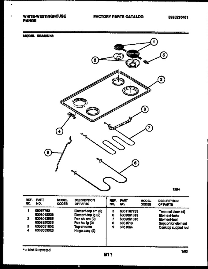 Diagram for KS540NKW3