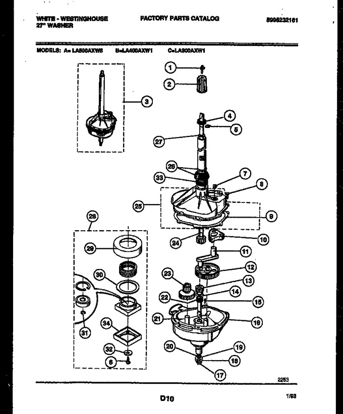 Diagram for LA400AXD1