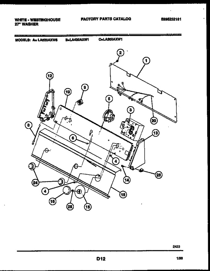 Diagram for LA500AXD5