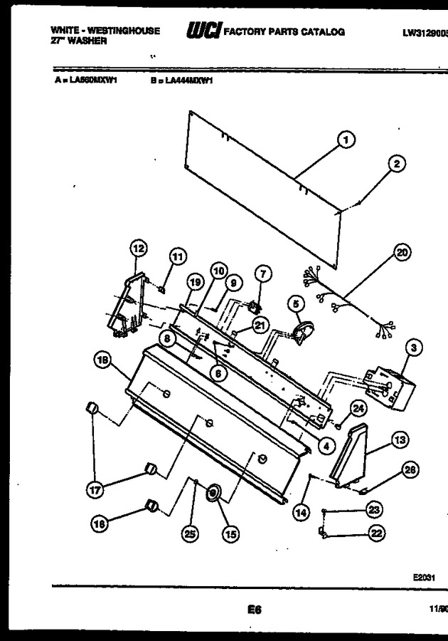 Diagram for LA560MXW1