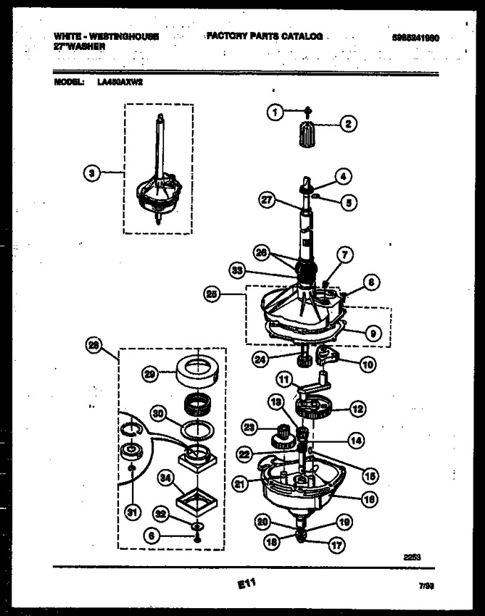 Diagram for LA450AXD2