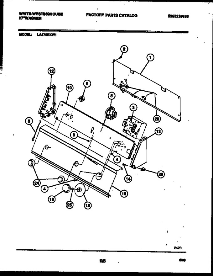 Diagram for LA470BXD1