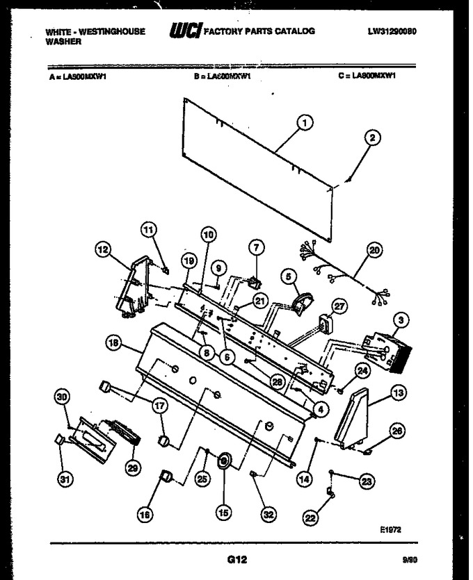 Diagram for LA600MXW1