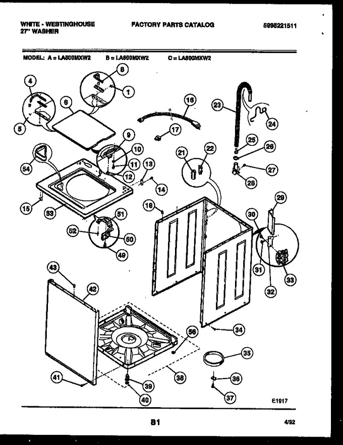 Diagram for LA600MXW2