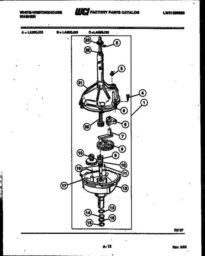 Diagram for LA560JXW5