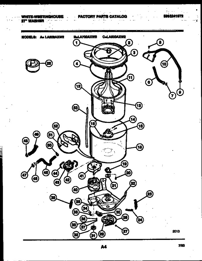 Diagram for LA800AXW2