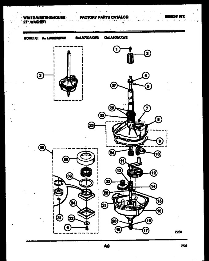 Diagram for LA700AXD2