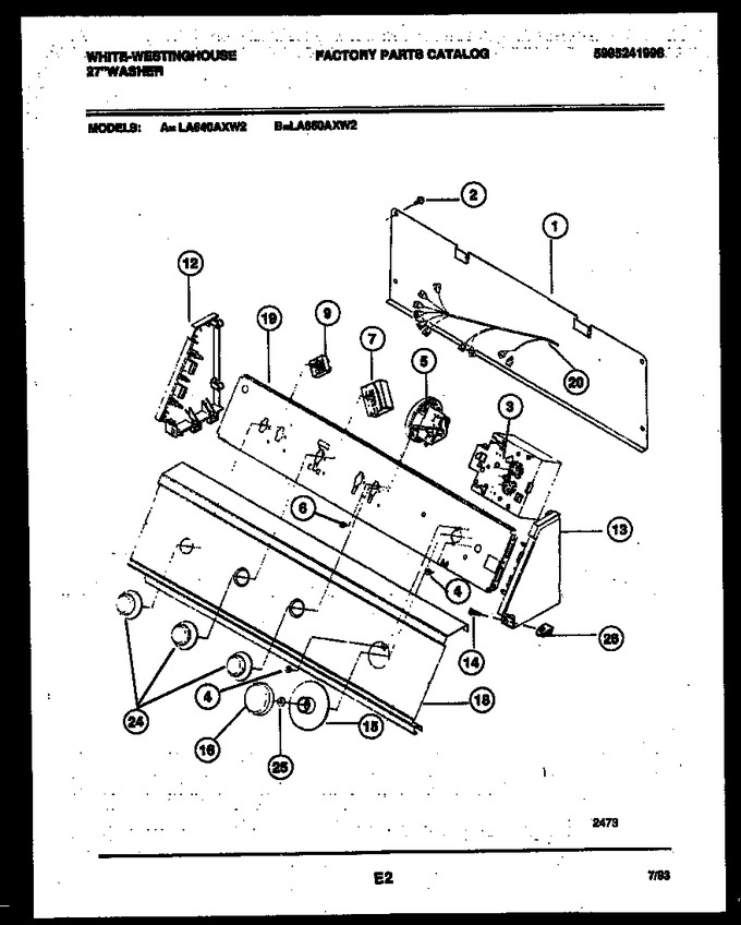 Diagram for LA650AXD2