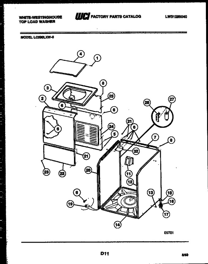 Diagram for LC590LXW0