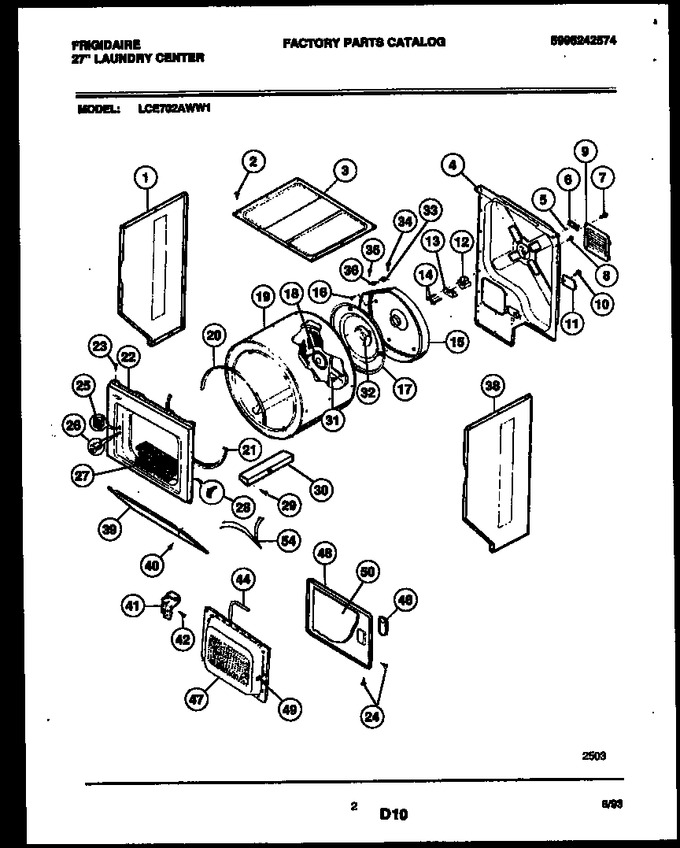 Diagram for LCE702AWW1