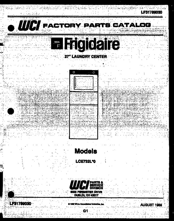 Diagram for LCE732LW0