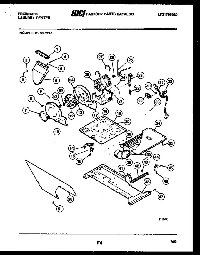 Diagram for LCE752LL0