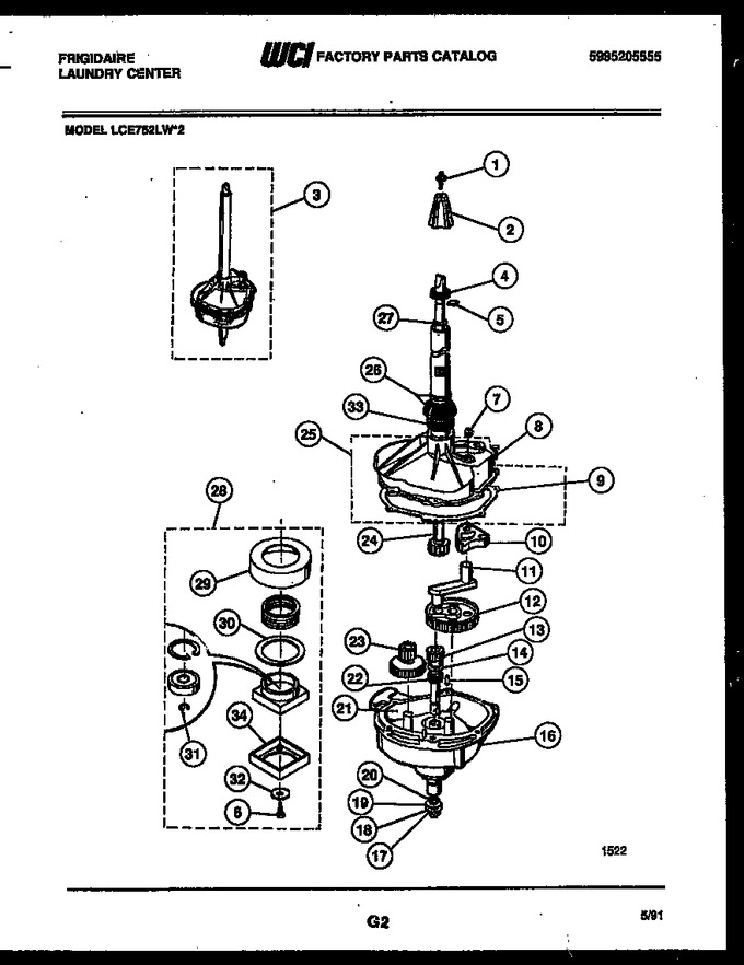 Diagram for LCE752LW2