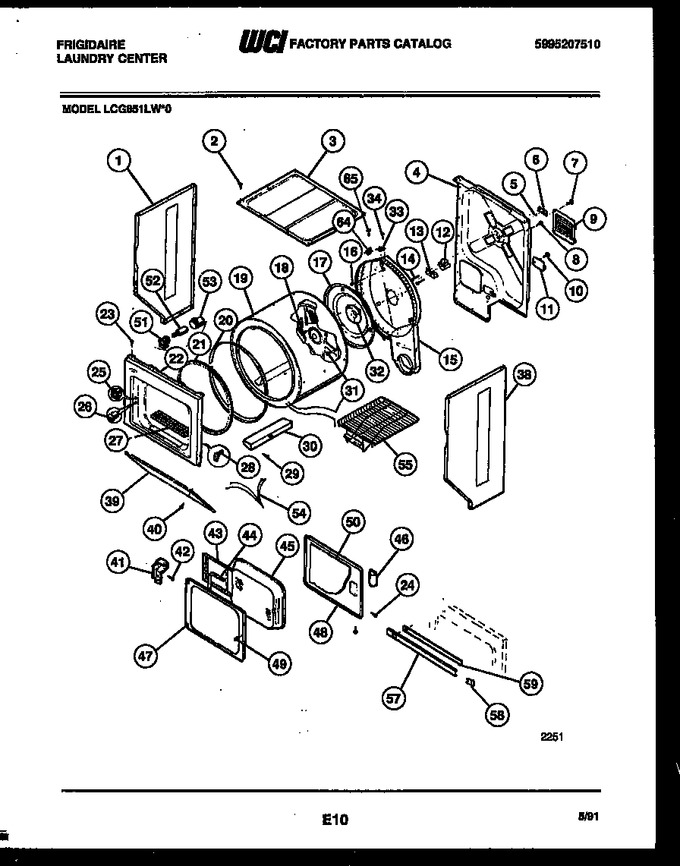 Diagram for LCG851LL0