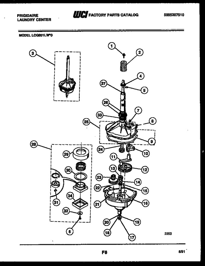 Diagram for LCG851LW0