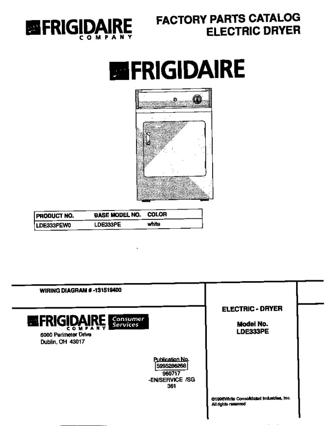 Diagram for LDE333PEW0