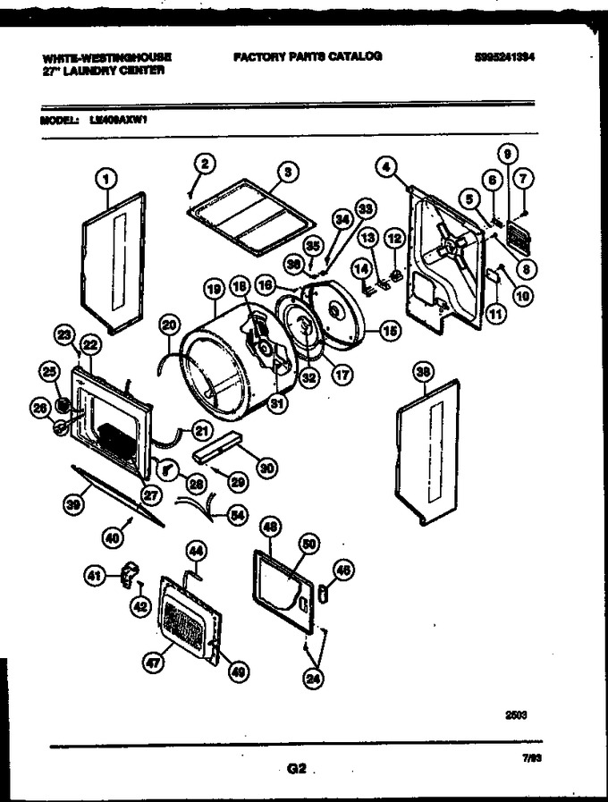 Diagram for LE400AXW1